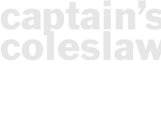 CAPTAIN’S COLESLAW