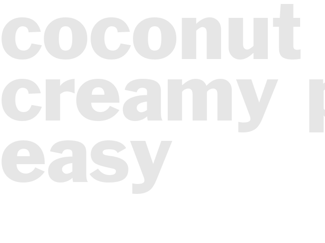 COCONUT CREAMY PIE - Easy