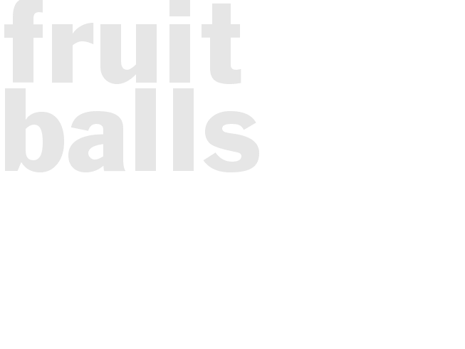 Fruit Balls