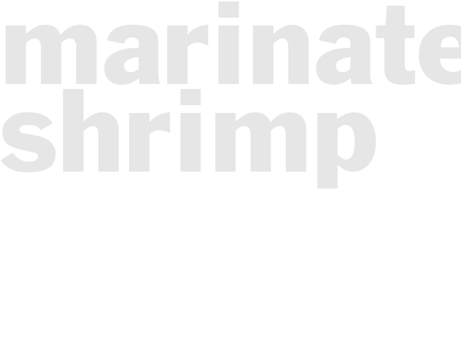 MARINATED SHRIMP