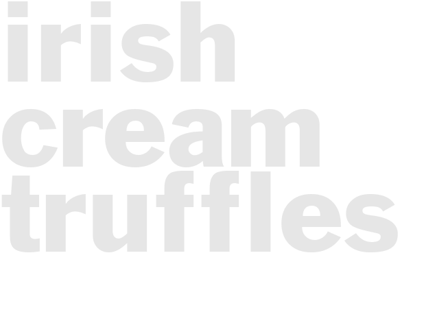 IRISH CREAM TRUFFLES