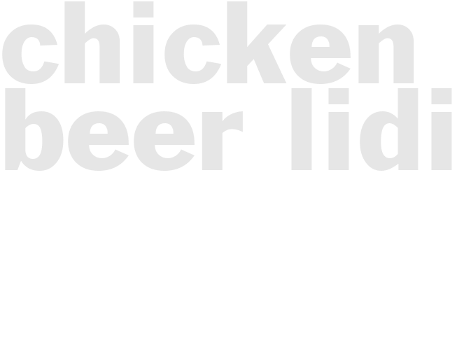 CHICKEN IN BEER - Lidia