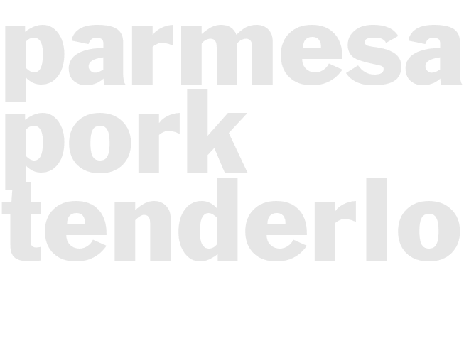 PARMESAN PORK TENDERLOIN