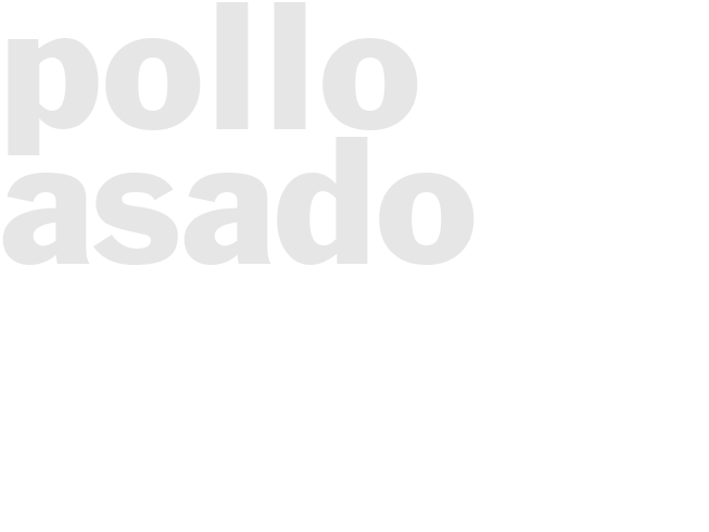 POLLO ASADO