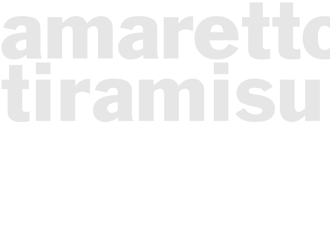 AMARETTO TIRAMISU