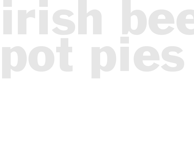 IRISH BEEF POT PIES