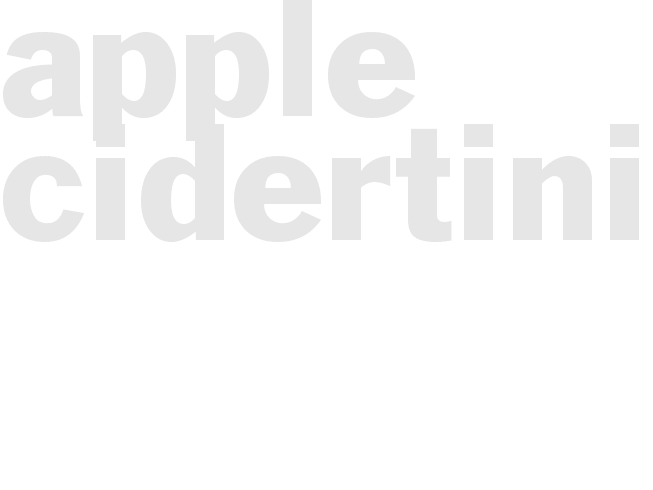 APPLE CIDERTINI