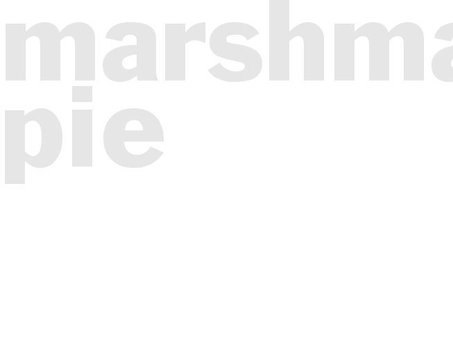MARSHMALLOW PIE