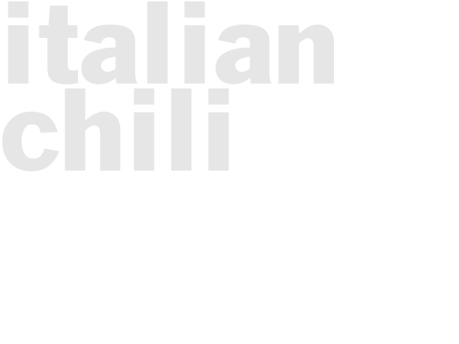 ITALIAN CHILI