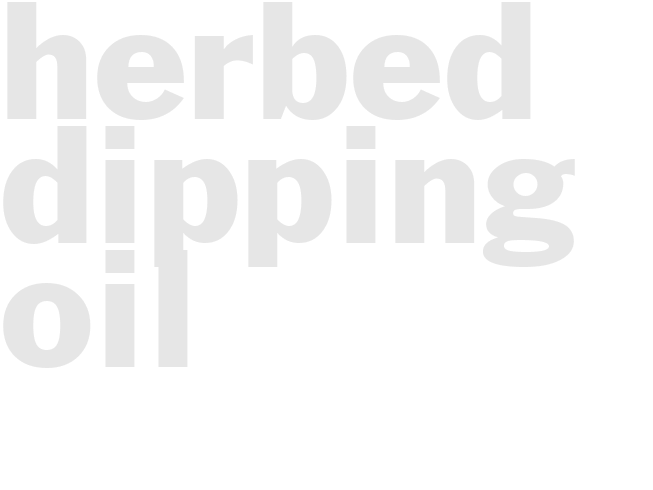 HERBED DIPPING OIL