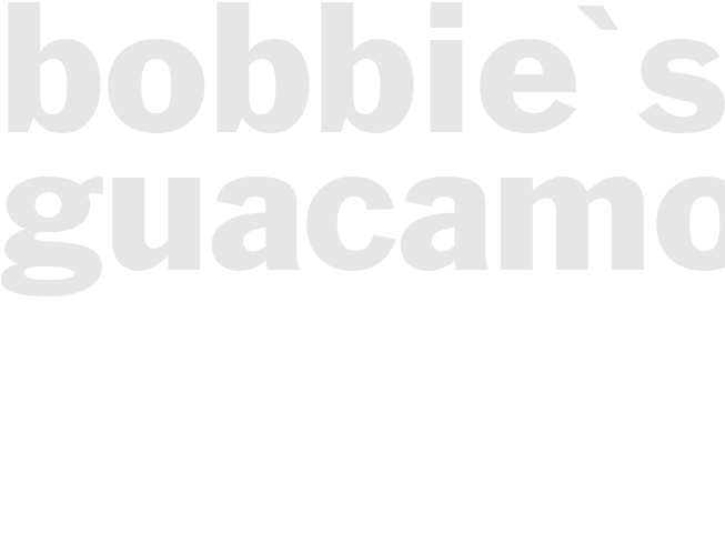 bobbie's guacamole