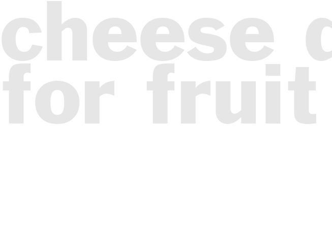 CHEESE DIP FOR FRUIT