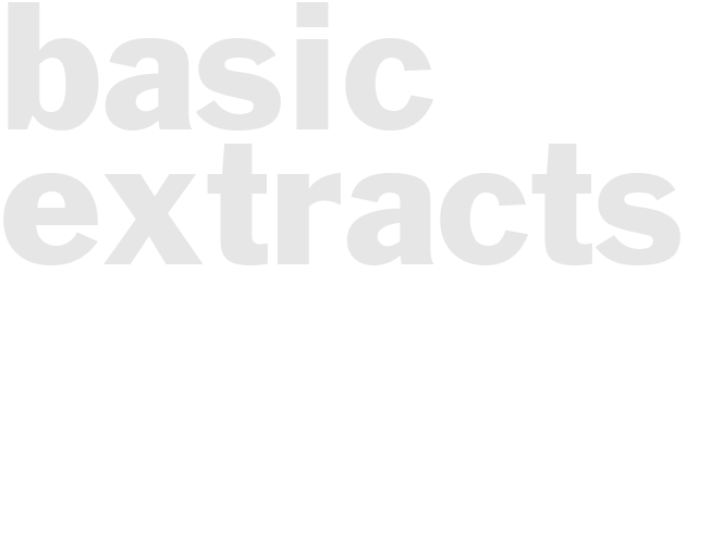 Basic Extracts