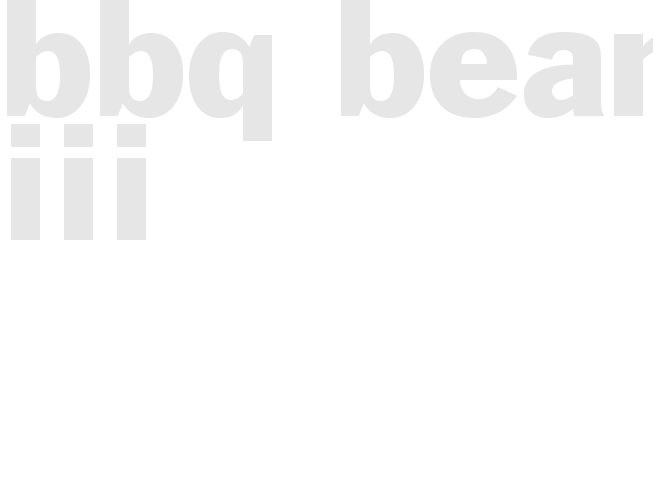 BBQ BEANS  III