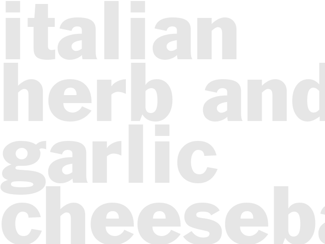 ITALIAN HERB AND GARLIC CHEESEBALL