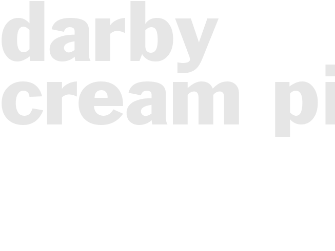 DARBY CREAM PIE