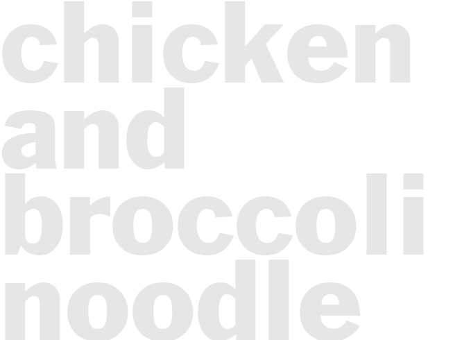 CHICKEN AND BROCCOLI NOODLE CASSEROLE 