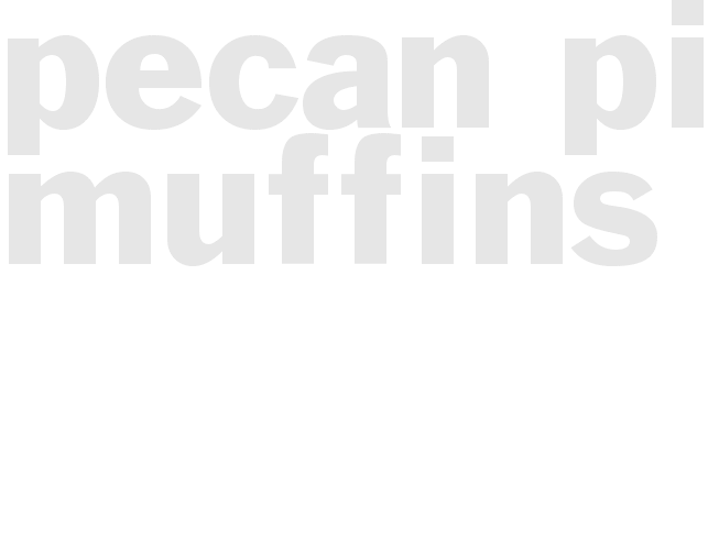 Pecan Pie Muffins