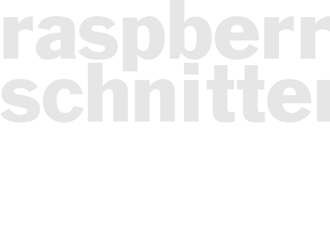 RASPBERRY SCHNITTEN