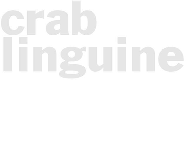 CRAB LINGUINE
