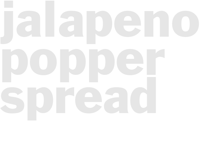 Jalapeno Popper Spread