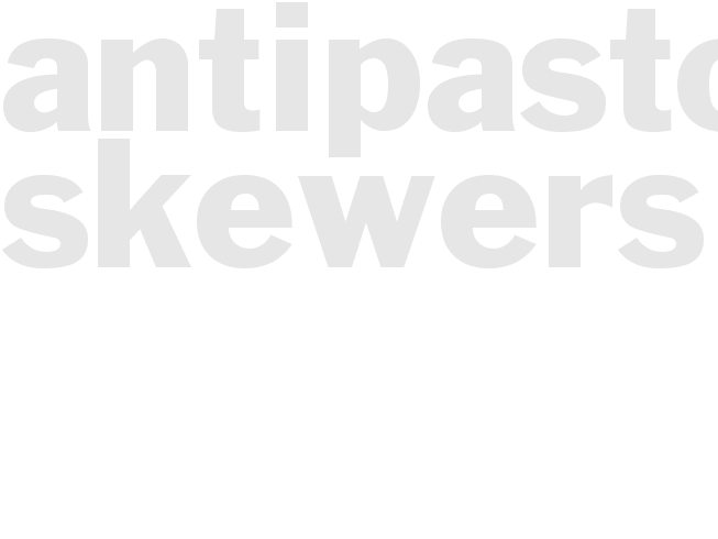ANTIPASTO SKEWERS