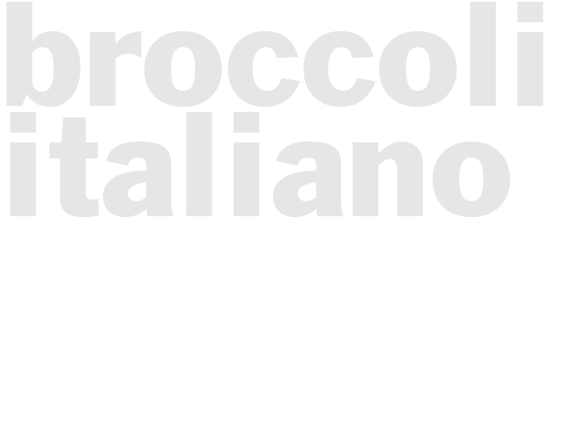 BROCCOLI ITALIANO