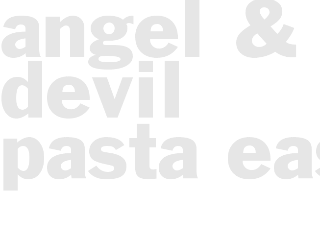 Angel & Devil Pasta - Easy