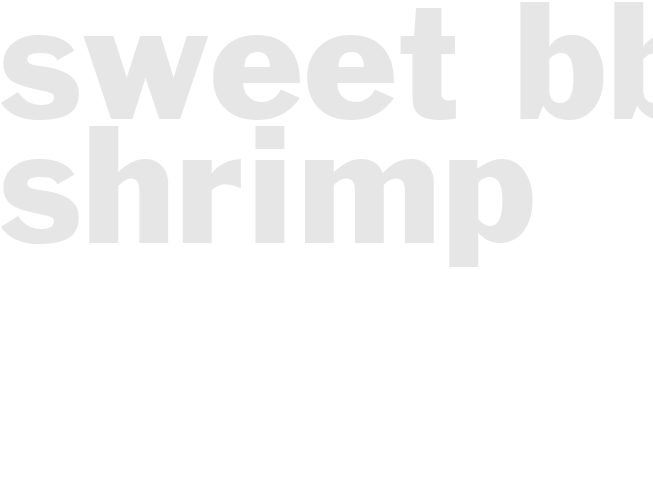 Sweet BBQ Shrimp 