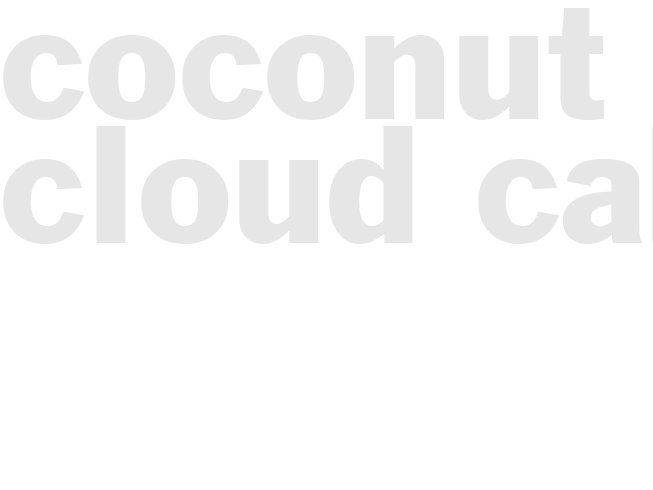 Coconut Cloud Cake