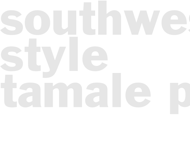 Southwest-Style Tamale Pie