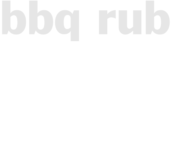 BBQ Rub