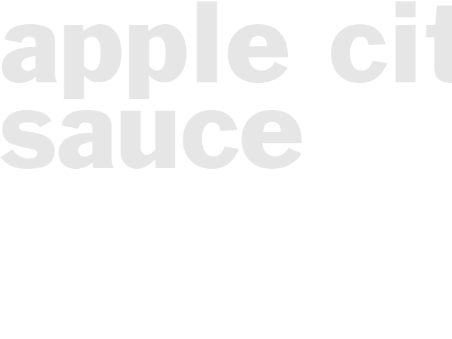 APPLE CITY SAUCE