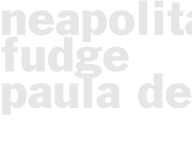 Neapolitan Fudge - Paula Deen