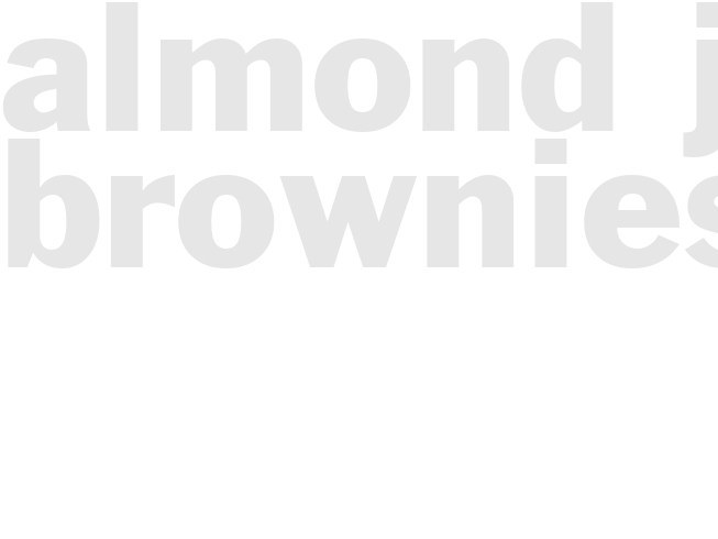 Almond Joy Brownies