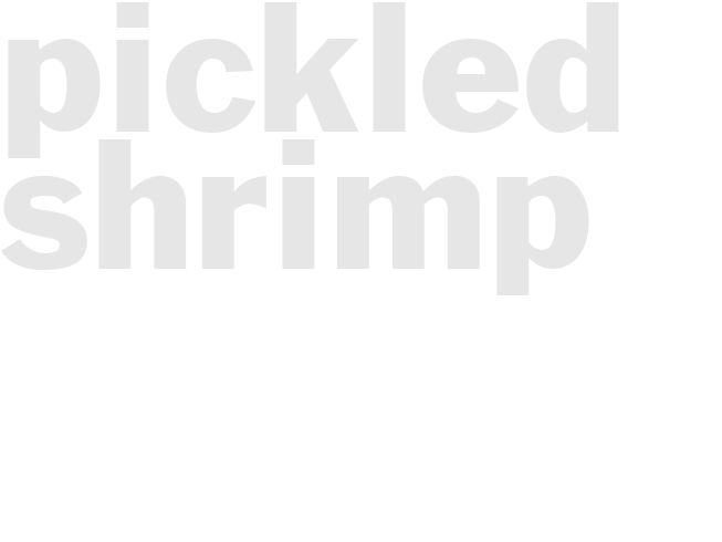 Pickled Shrimp