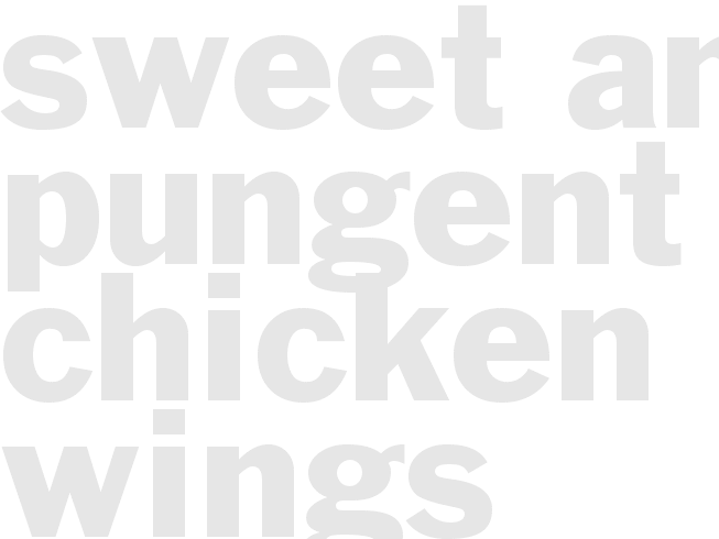 Sweet and Pungent Chicken Wings