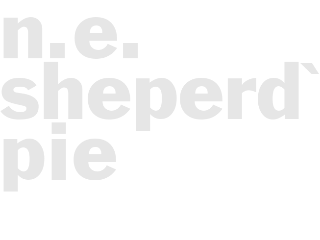 N.E. Sheperd's Pie