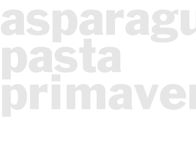 Asparagus Pasta Primavera