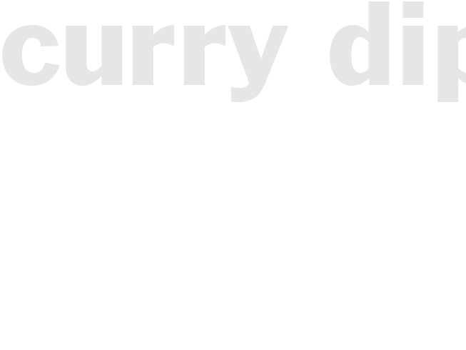 Curry dip