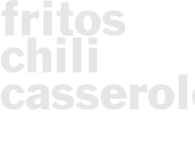 Fritos Chili Casserole