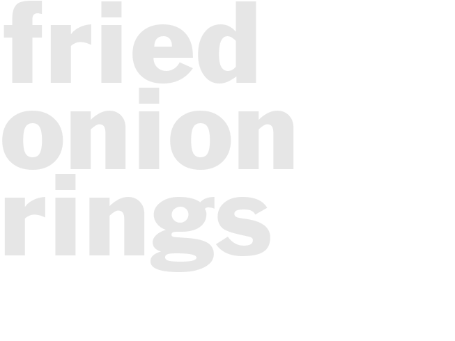 Fried Onion Rings
