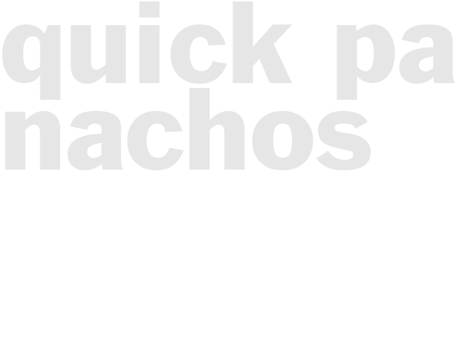 Quick Pan Nachos