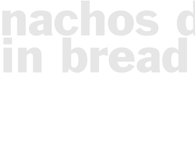 Nachos Dip In Bread
