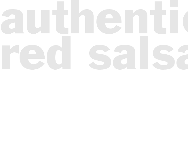 Authentic Red Salsa