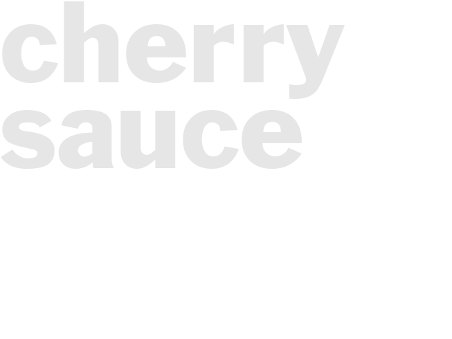 Cherry sauce