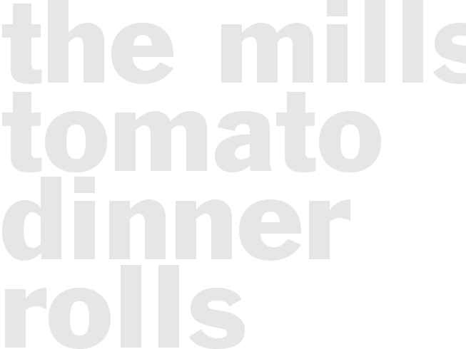 The Mills Tomato Dinner Rolls