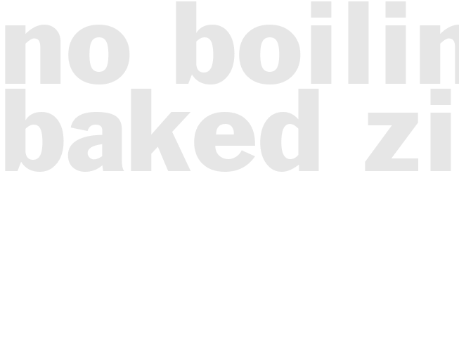No Boiling Baked Ziti