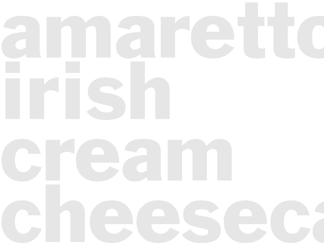 Amaretto-Irish Cream Cheesecake