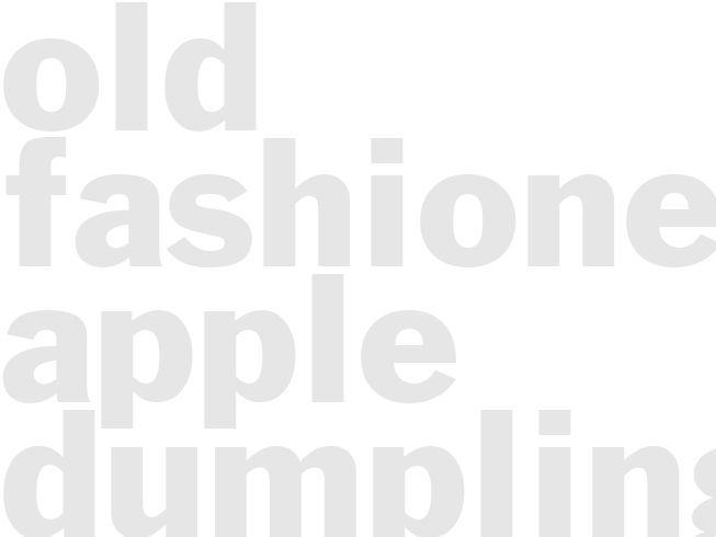 Old-Fashioned Apple Dumplings